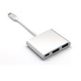 thumbnail image 2 of Adaptador USB 3.0 3 en 1 Baoblaze Soporte de Carga Hub de tipo c, 2 of 7