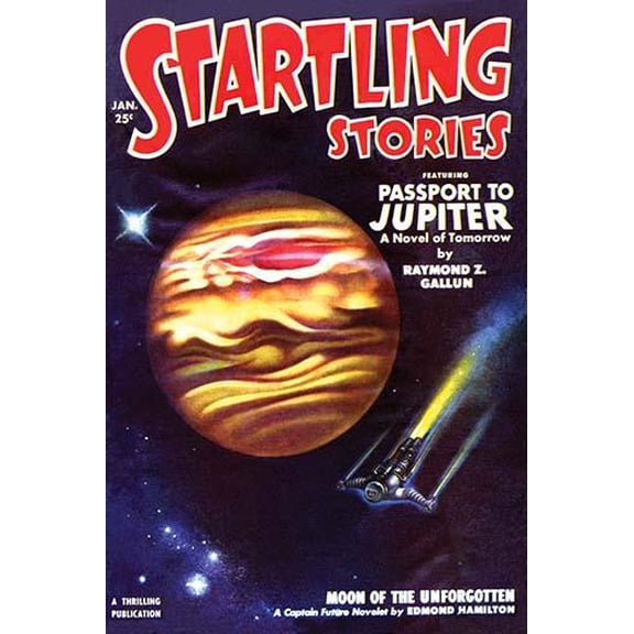 Passport to Jupiter-Fine Art Canvas Print (20" x 30")