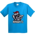 thumbnail image 3 of Inktastic Knights Youth T-Shirt, 3 of 5