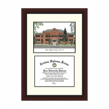 Campusimages MI995LV Eastern Michigan University Legacy Scholar Diploma Frame
