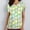 A-Green, variant on Kctiaxy Scrub Tops Women Colorful Eggs Print Graphic Easter Tshirts for Women V-neck Short Sleeve Tops for Women with Pockets