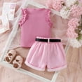 thumbnail image 5 of Durtebeua Girls Clothes Toddler Girl Clothes Short Sleeve Color Set Cute Little boy Outfits Clothes,12-18 Months, 5 of 7