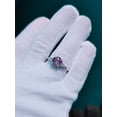 thumbnail image 2 of Alexandrite Ring, 925 Sterling Silver Ring Color Change Stone Ring, Round Cut Alexandrite Ring, Ring for Gift, 2 of 3