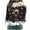 3Black, variant on Ugly Christmas Long T-Shirt for Women 2024 Funny Christmas Sweatshirt Crewneck Xmas Party Pullover