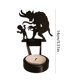 thumbnail image 2 of Candelabros de Halloween Decoraciones Metal Terror Portavelas Proyectores de sombras, 2 of 8