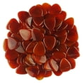 thumbnail image 7 of Exotic Plectrums - Carnelian Stone Guitar Or Bass Pick - 3.0 mm Ultra Heavy Gauge - 351 Shape - Specialty Handmade Gemstone Exotic Plectrum - 3 Pack, 7 of 7