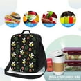 thumbnail image 4 of Bingfone Bees Reusable Insulated Lunch Bag Cooler for Work School Picnic or Travel, 4 of 9