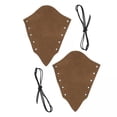 thumbnail image 1 of 2xGauntlet Muñequera Accesorio De Disfraz De Cosplay Para Cosplay Al Aire Libre Marrón Claro, 1 of 7