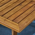 thumbnail image 4 of Noble House Casa 7 Piece Wooden Patio Dining Set in Teak and Gray, 4 of 6