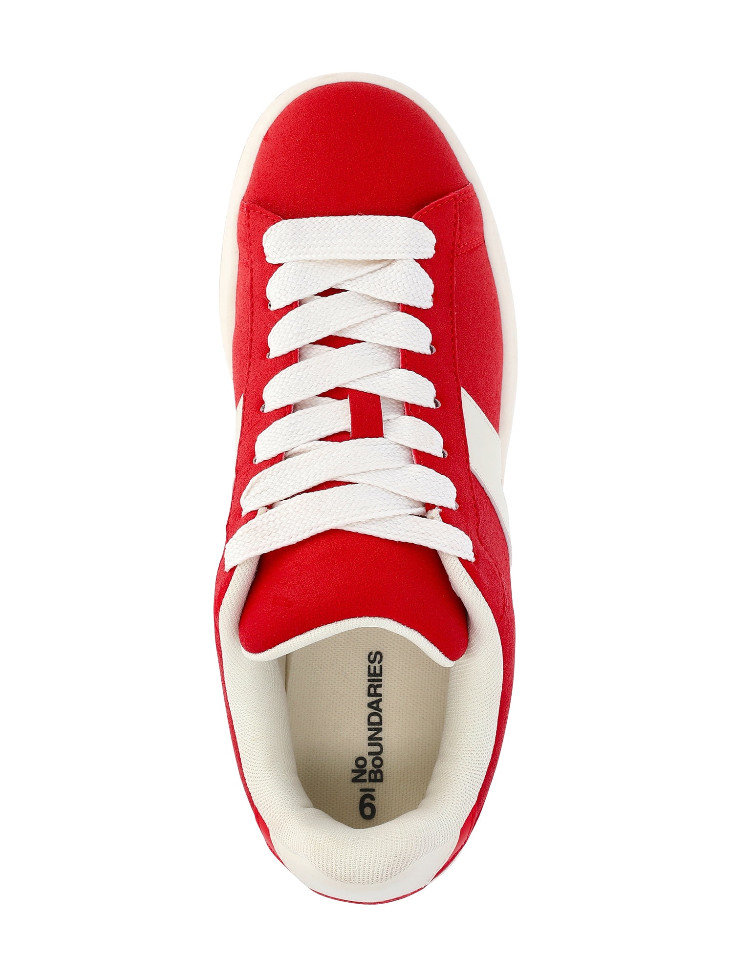 No Boundaries Chunky Lace-Up Skate Sneakers, Women's