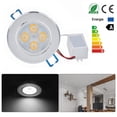 thumbnail image 1 of Wosthever Foco empotrable de luz de techo LED regulable de 4*1W, luz descendente, blanco frío, 220V Iluminación y accesorios Frío Wosthever HA024186-02, 1 of 1