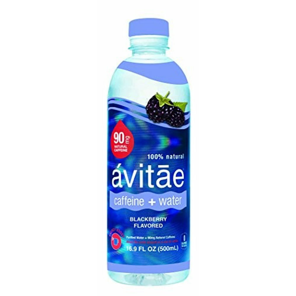 Avitae Enhanced Caffeinated Water, Blackberry, 16.9 Fl Oz