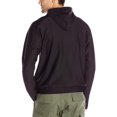 thumbnail image 2 of GRID FLEECE HOODIE, LONG SLEEVE, BLACK, MENS, POLY SPANDEX, M, 2 of 3