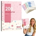 thumbnail image 2 of CoreLiving Loose-leaf Binder Paper A4 Notebook Refill Paper 200 Sheets College Ruled Spiral Notebook Paper with 8mm Lines for Office and Writing, 2 of 10