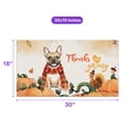 thumbnail image 5 of Happy Thanksgiving French Bulldog with Turkey Pumpkins Autumn Vibes Doormat Dog Lover Gifts Indoor Outdoor Welcome Mat - 12018, 5 of 5