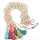 thumbnail image 3 of Collar Cadena Artificiales Anudadas Colgante Borla Joyas de Oración -Violeta Fernando Collar de borlas de oración, 3 of 4