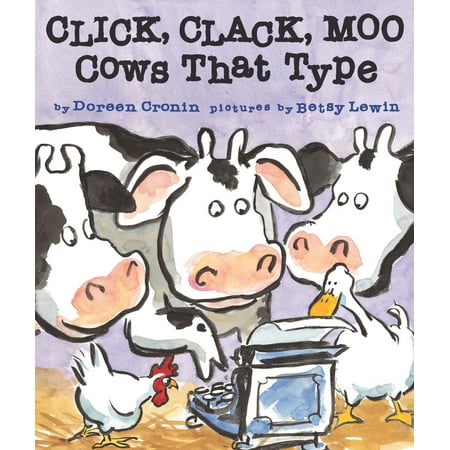 Click Clack Moo Cows That Type (Board Book)