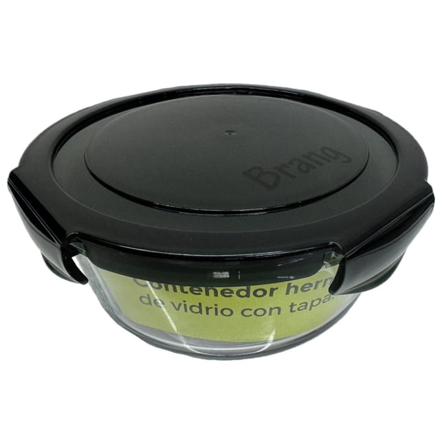 Recipiente Hermético de Vidrio BRANG con Separador para Dos Alimentos 950 ml
