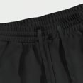 thumbnail image 6 of Mineart Men’s Fashionable Sport Casual Solid Color Elastic Waist Pockets Shorts Loose Basketball Pants Jogger Gym Shorts, 6 of 7