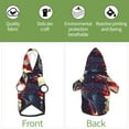 thumbnail image 6 of Honeii Watercolor Bald Eagle Print Small Dog Hoodies Pet Hooded Sweatshirts Fall Winter Puppy Cat Sweaters Warm Clothes for Small Dogs Outfits Costume-X-Large, 6 of 7