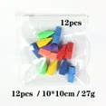 thumbnail image 3 of 12pcs Pencil Top Erasers, Cap Pencil Eraser Toppers, Studying Supplies for Teachers Classroom Must Haves Pencil Erasers, 7 Colors, 3 of 9