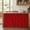 Crimson, Burgundy, Ruby, Maroon, variant on Dark Red Striped Sink Skirt for Bathroom, Self-Adhesive Under Sink Curtain, Modern Geometric Minimalist Lines Hide Pipes & Storage Fabric Cabinet Skirt Cover for Kitchen Laundry 32"x55"