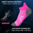 thumbnail image 4 of Tsoduce Women's Cozy Running Compression Socks, Multicolor (5 Piece), 4 of 5
