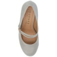 thumbnail image 5 of Journee Womens Windy Round Toe Block Heel Mary Jane Pumps, Widths Available, 5 of 10