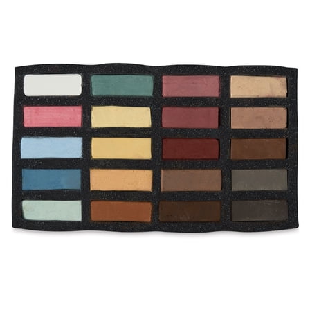 Art Spectrum Extra Soft Square Pastels - Portrait, Set of 20