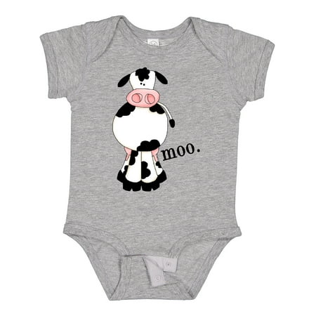 

Inktastic Cow-moo. Boys or Girls Baby Bodysuit