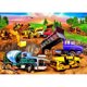 thumbnail image 1 of Cuadros Decorativos Kit de pintura de diamantes Cars Full Round Drill Artesanías (Excavadora A1627) Likrtyny embutido en tela, 1 of 6