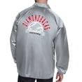 thumbnail image 2 of Men's Starter  Gray Arizona Diamondbacks Retro Logo Raglan Coaches Full-Snap Jacket, 2 of 2