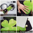 thumbnail image 2 of Clover Rugs Washable Cover Floor Rug Carpets Bathroom Decorations for Kitchen Bedroom Indoor, 2 of 4