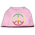 thumbnail image 1 of Rasta Peace Sign Shirts Light Pink S (10), 1 of 1