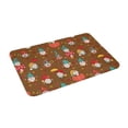 thumbnail image 2 of Balery cute gnome Pumpkin Doormat, Durable Flannel Fabric, Waterproof Stain and Fade Resistant, Low Profile,Indoor Outdoor Door Mats, Easy Clean Patio Entrance Mat, 16x24in, 2 of 9