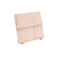 thumbnail image 1 of Estante de exhibición de joyería Qarigey 2 capas madera soporte para pendientes multicapa, 1 of 6