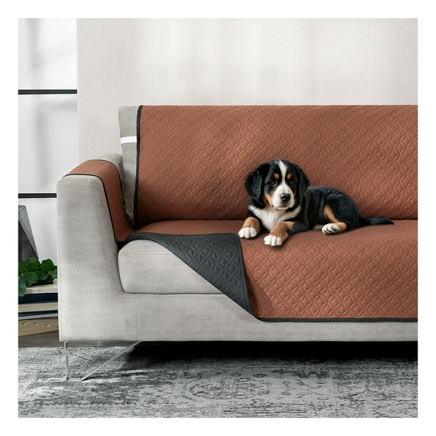 Protector de Sala 3 Pzas Reversible Pinsonic, Real Textil (Chedron - Grafito, CH/M/G)
