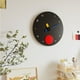 thumbnail image 4 of Reloj de pared silencioso sin perforaciones de 40 cm, reloj de decoración de pared adecuado for la entrada del dormitorio de la sala de estar, 4 of 7