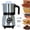 Black, variant on SKYKENKP Electric Kitchen Grain Mill, 500W Power with 3‑Piece Stainless Steel Grinding Set. Multi‑Purpose Grinder for Coffee, Spices, Beans, Grains & Nuts (Green)