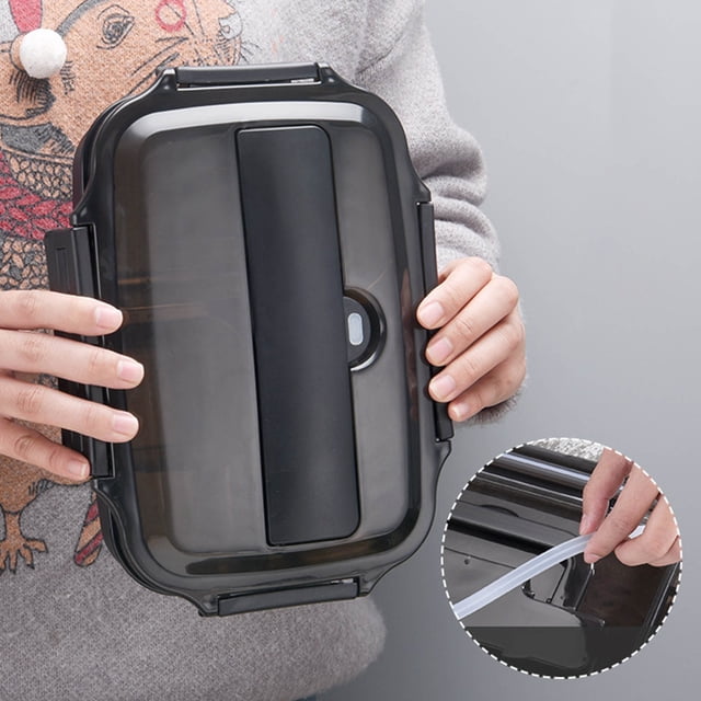 Contenants de Conservation des Aliments en Acier Inoxydable Isolés à Plusieurs Couches Bento Contenant Alimentaire Boîte à Lunch de Rangement 1 L Boîte à Lunch Bento
