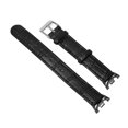 thumbnail image 4 of Correa de cuero PU para Mi Band 8, transpirable, Flexible, cómoda y a la moda, regalo para hombres y mujeres, patrón de bambú negro, 4 of 5