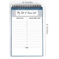 thumbnail image 2 of Inkdotpot To Do List Notepad 6 X 9 Paper Stationery, My Get It Done List Spiral Notepad Daily Checklist- Motivational Organizer Planner List Pad- Notepad Tear Off (50 Sheets), 2 of 5