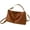 A Brown, variant on Slouchy Suede Cloud Hobo Bags Women Satchels Shoulder Bag Crossbody Phone Purse Trendy Top-handle Tote Handbag