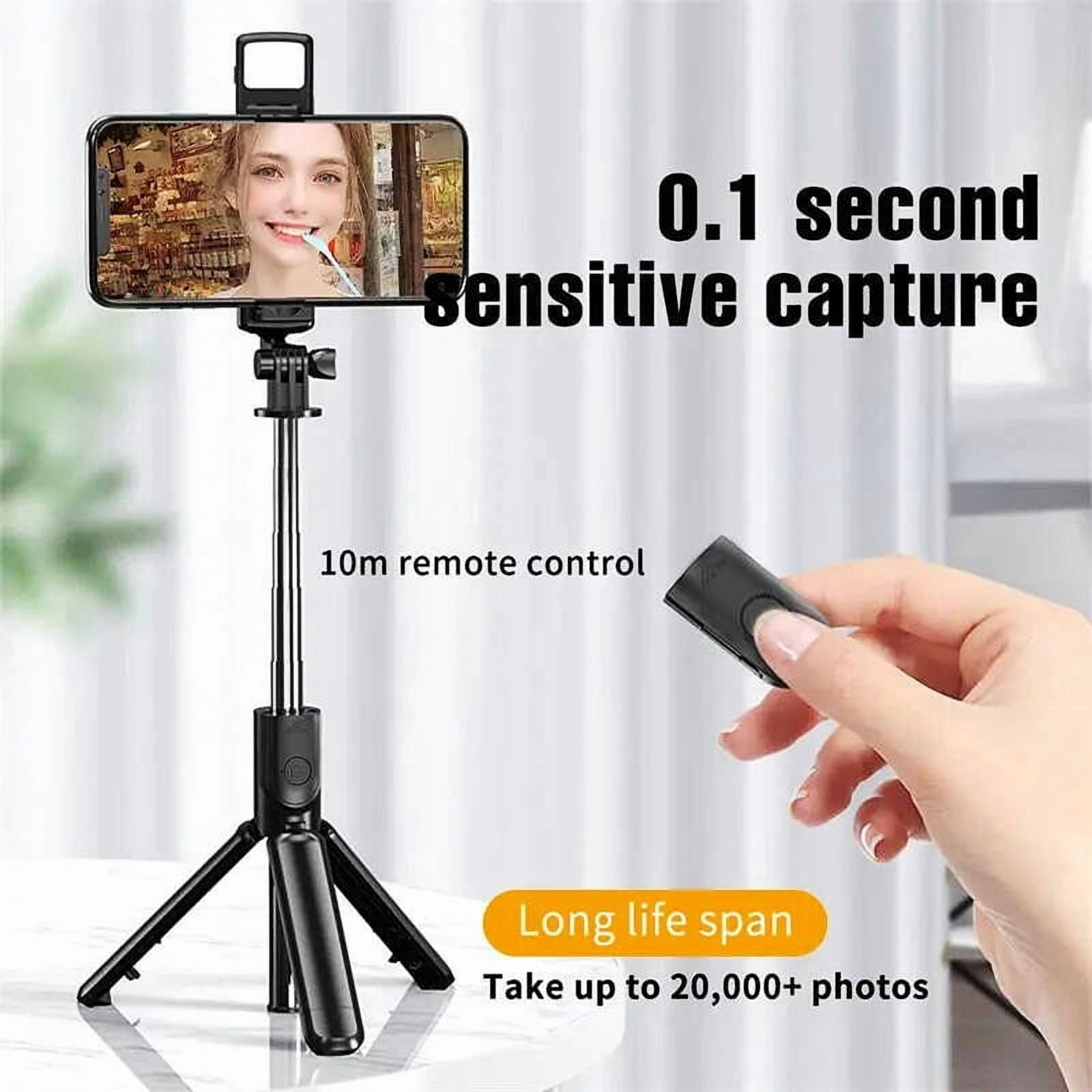 FANGTUOSI 3 IN 1 Wireless Bluetooth Selfie Stick tripod monopod stand Phone holder outdoor travel Mobile Phone Live Streaming