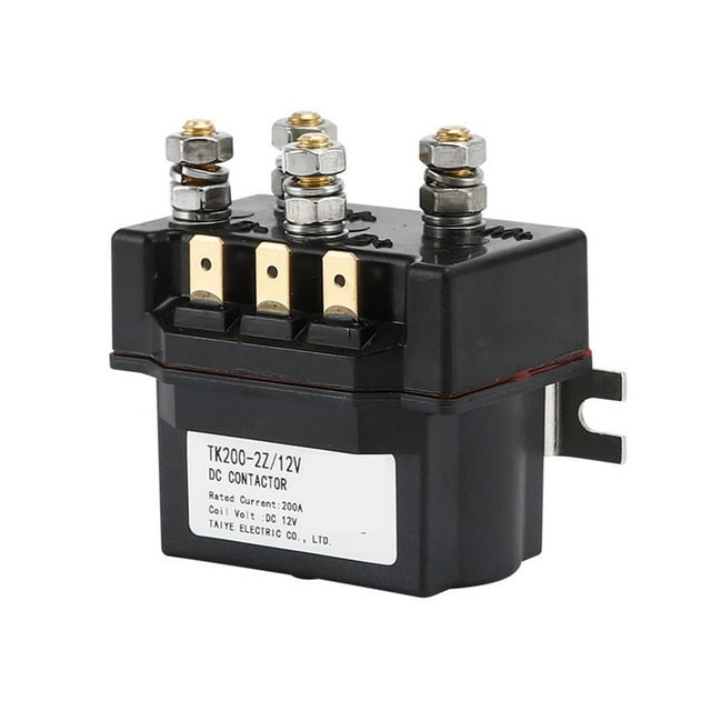 DC 2 Phase Magnetic Intermittently Contactor 200A 12/24 VDC TK200-2Z For Automobile Winch Electric Winch ,Replace Most