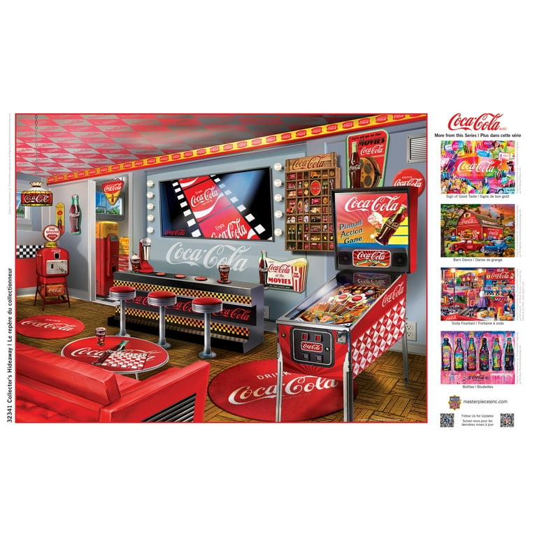 MasterPieces 300 Piece EZ Grip Puzzle - Coke Collector's Hideaway