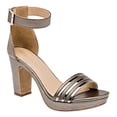 thumbnail image 1 of Sandalia con Tacón Exterior Sintético Color Gris RBCOLLECTION 94342, 1 of 4