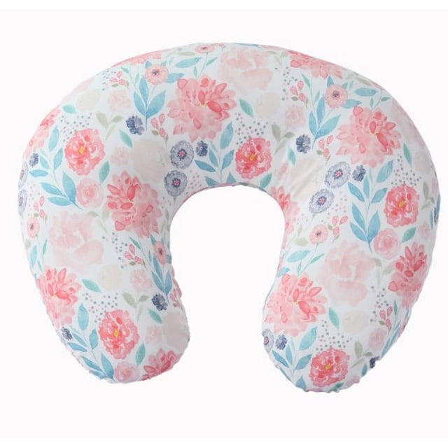 Funda de almohada de lactancia de flores, funda de almohada de lactancia para bebé, funda de almohada de lactancia para recién nacido, tela suave adecuada para bebés
