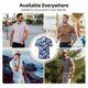 thumbnail image 5 of Balery Cute Halloween Camisa Polo de Hombre con Estampado, de Manga Corta y Tejido Medio, Camisa Tipo Golf Polo-Small, 5 of 6