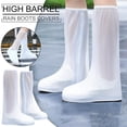 thumbnail image 3 of RYGRZJ Couvre-Chaussures de Pluie Réutilisables Imperméables Antidérapants Unisexes Surchaussures Bottes ηь, 3 of 3